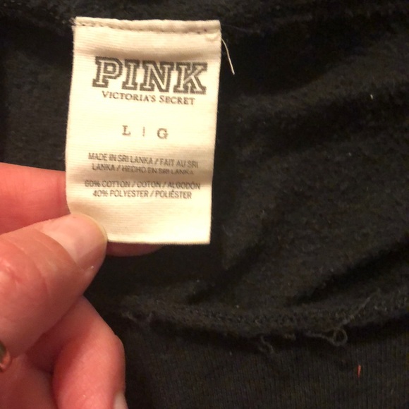 VS Pink Black Hoodie - Picture 3 of 4